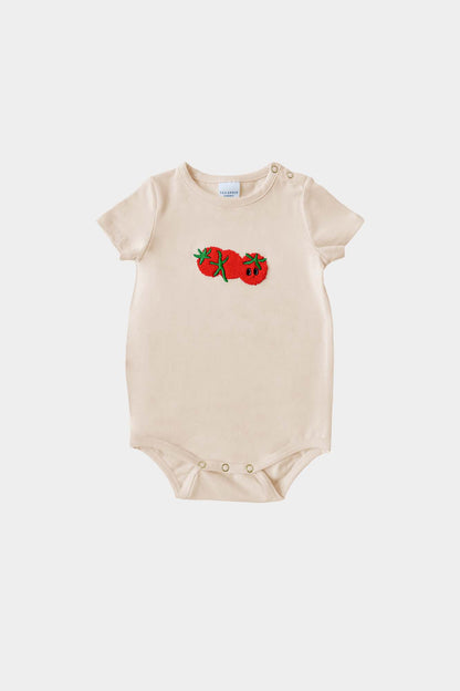 Fuzzy Tomato Onesie