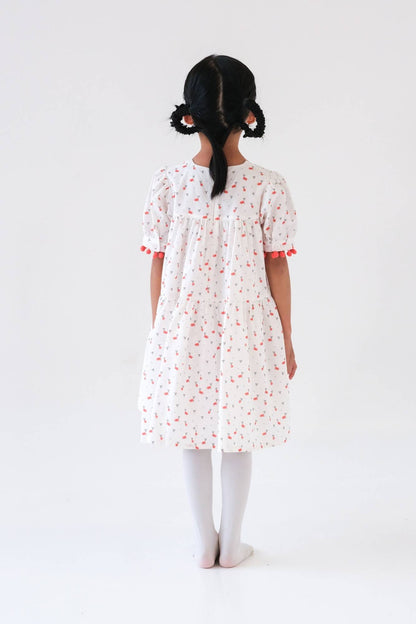 Goji Berry Charlotte Dress