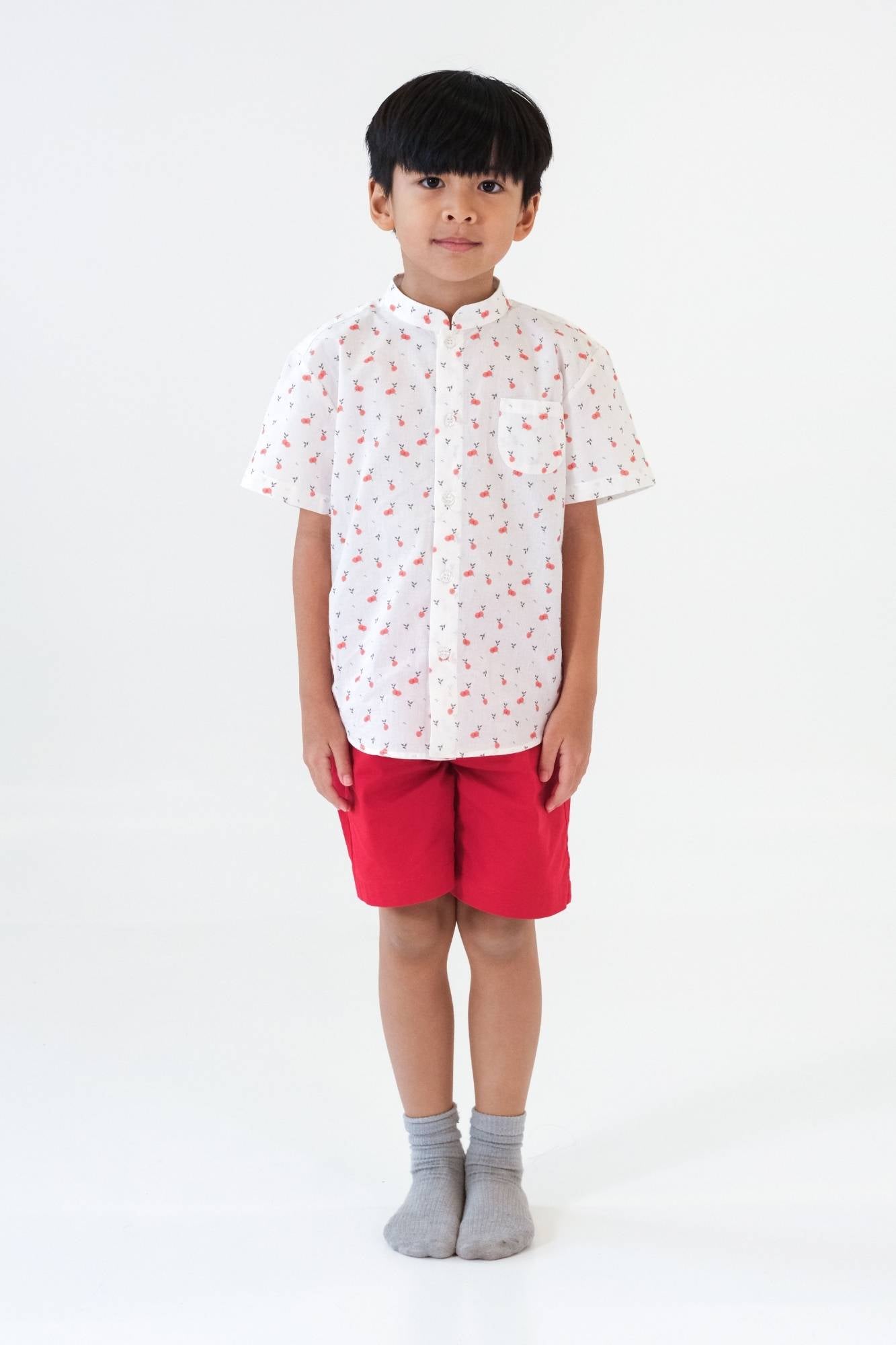 Goji Berry Mandarin Shirt