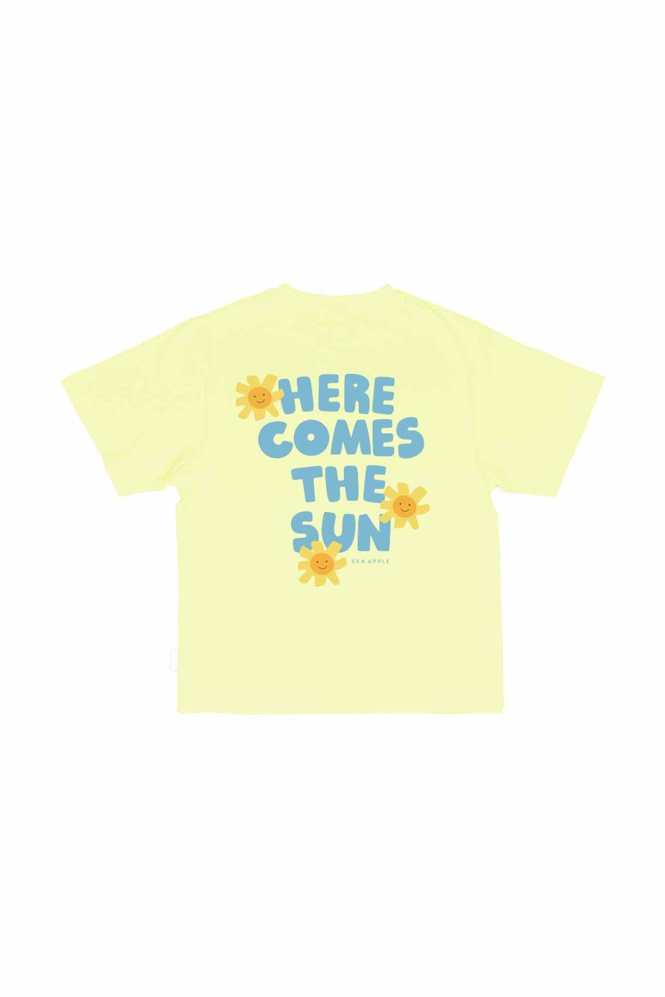 Here Comes The Sun Lemon Oversized Tee
