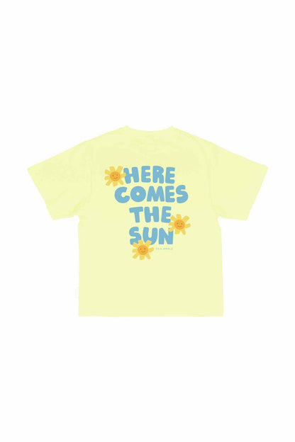 Here Comes The Sun Lemon Oversized Tee