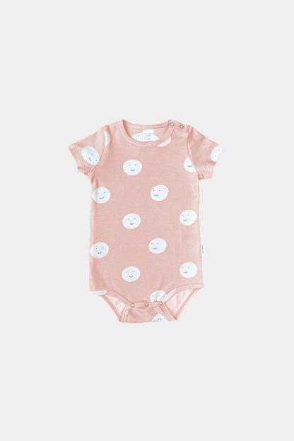 Happy Moon Beige Onesie