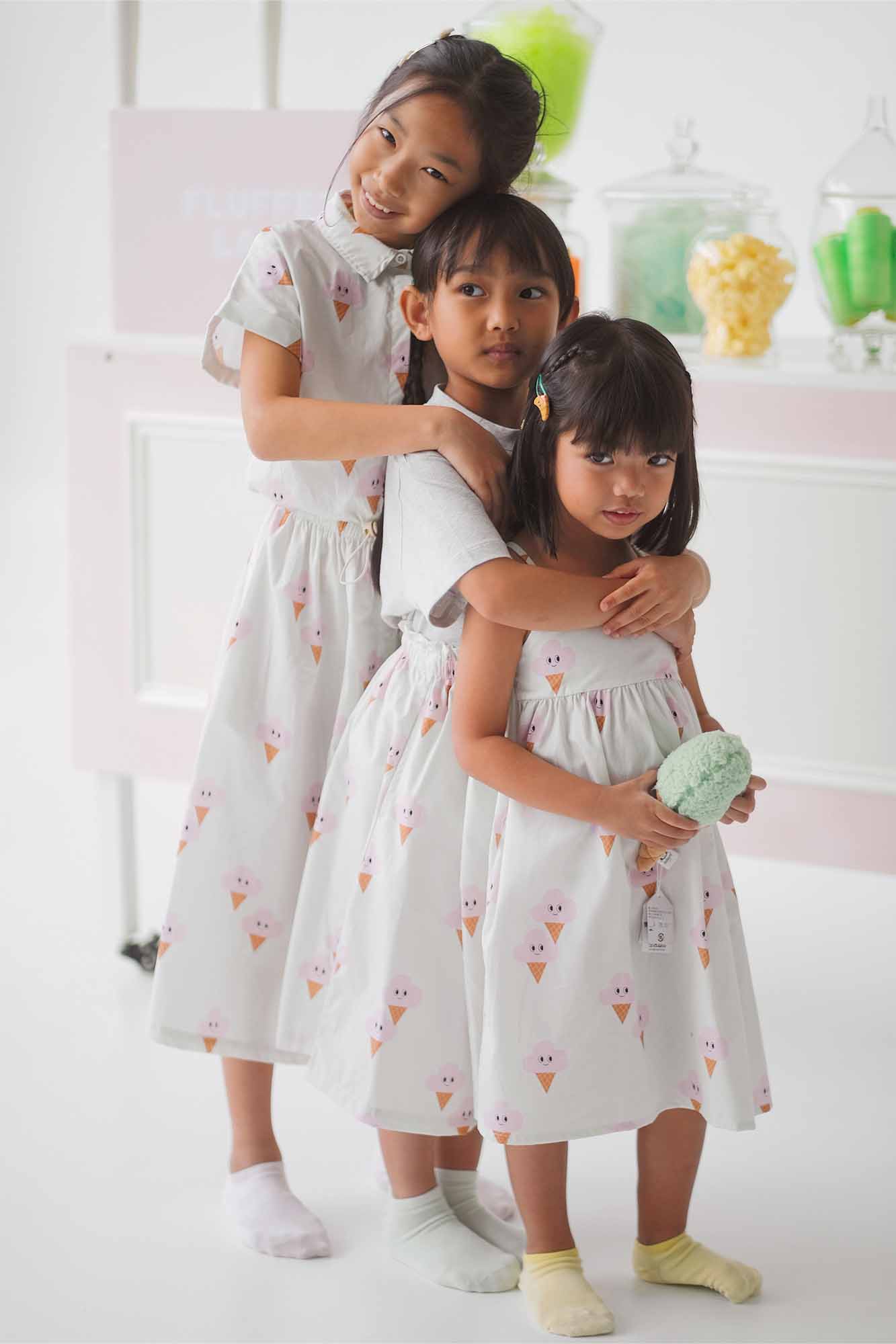 Illy Ice Cream Midi Dress