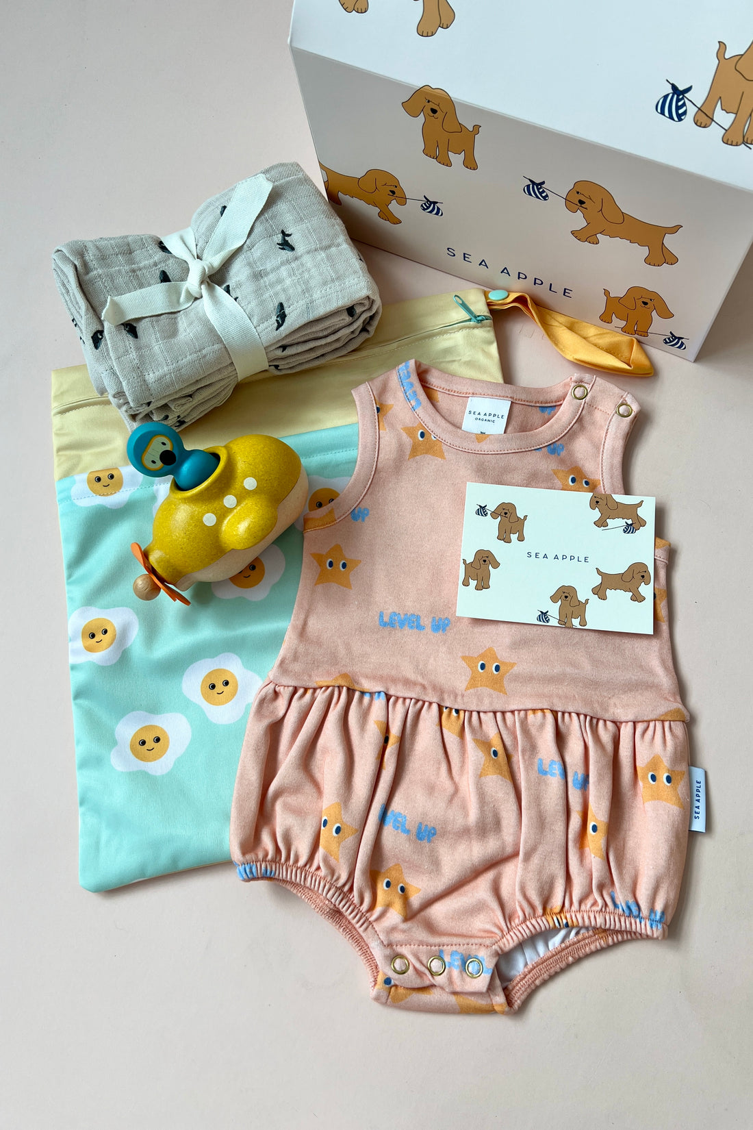 Personalisable Sunshine Explorer Baby Girl Gift Set