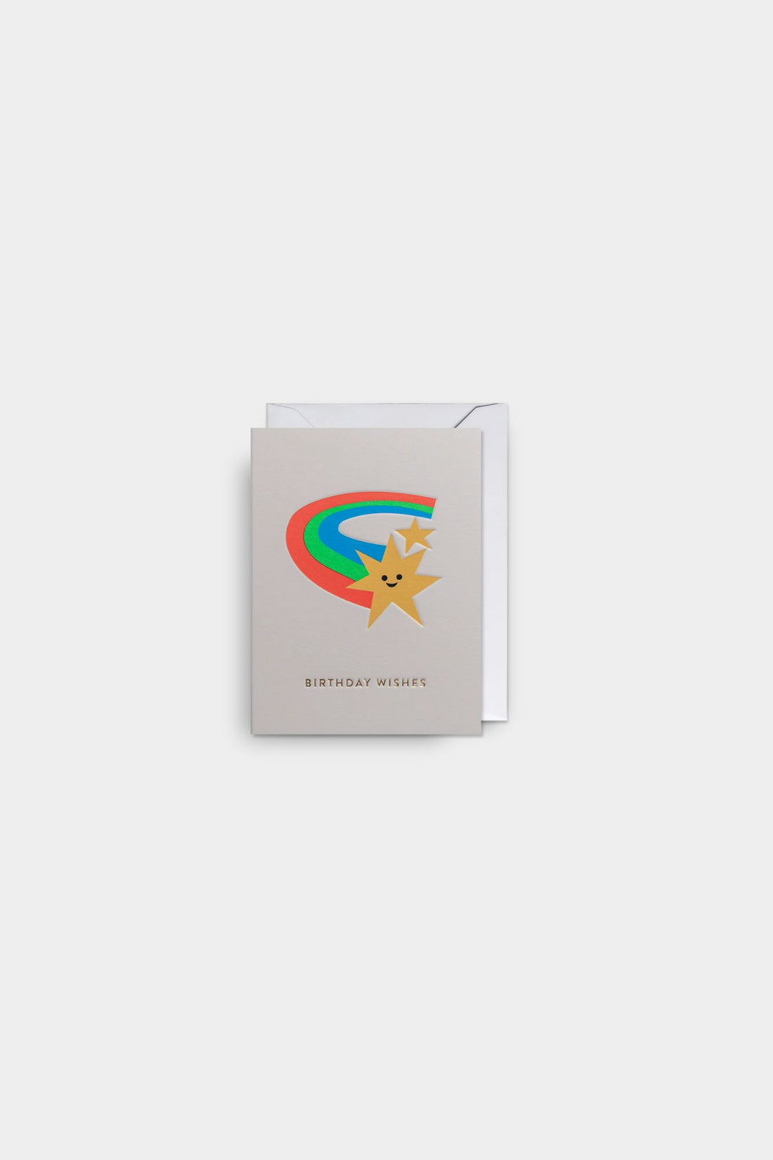 Birthday Wishes Shooting Star Mini Card