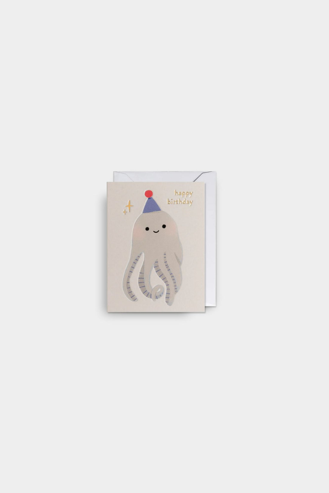 Happy Birthday Little Octopus Mini Card