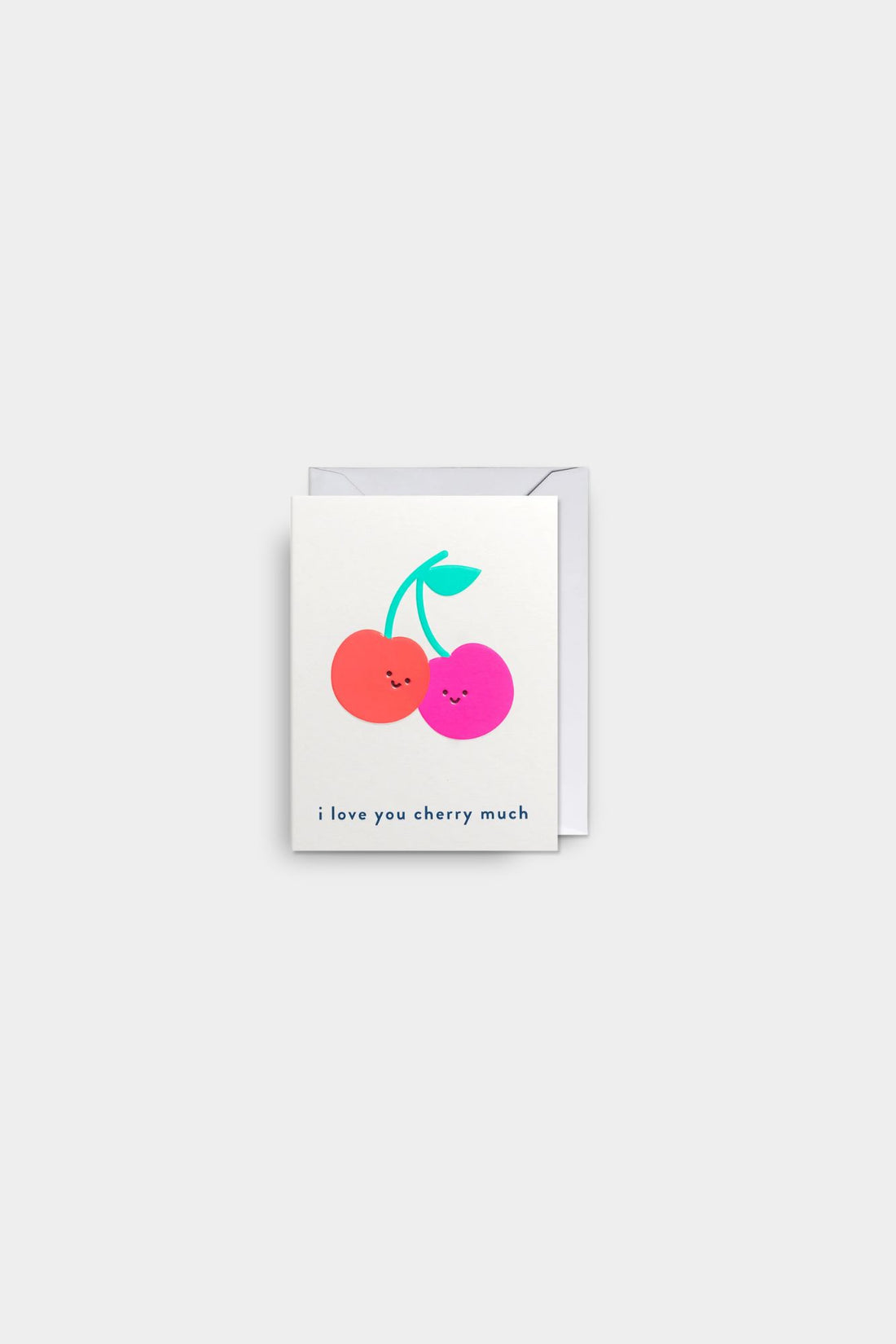 I Love You Cherry Much Mini Card