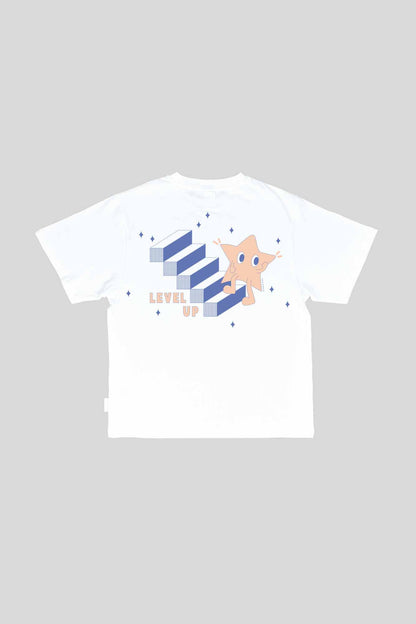 Level Up Cloud Oversized Tee