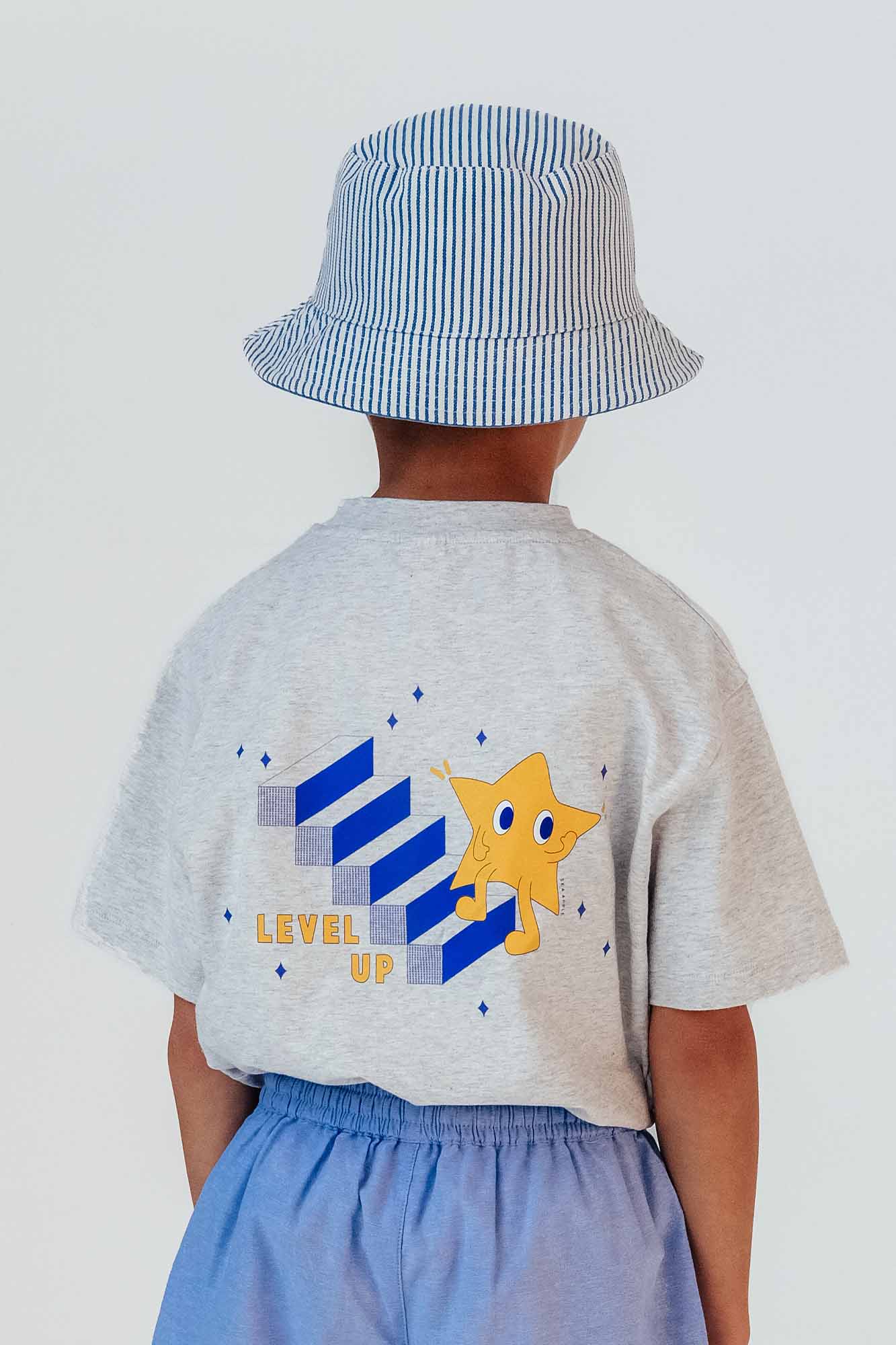 Level Up Dove Oversized Tee