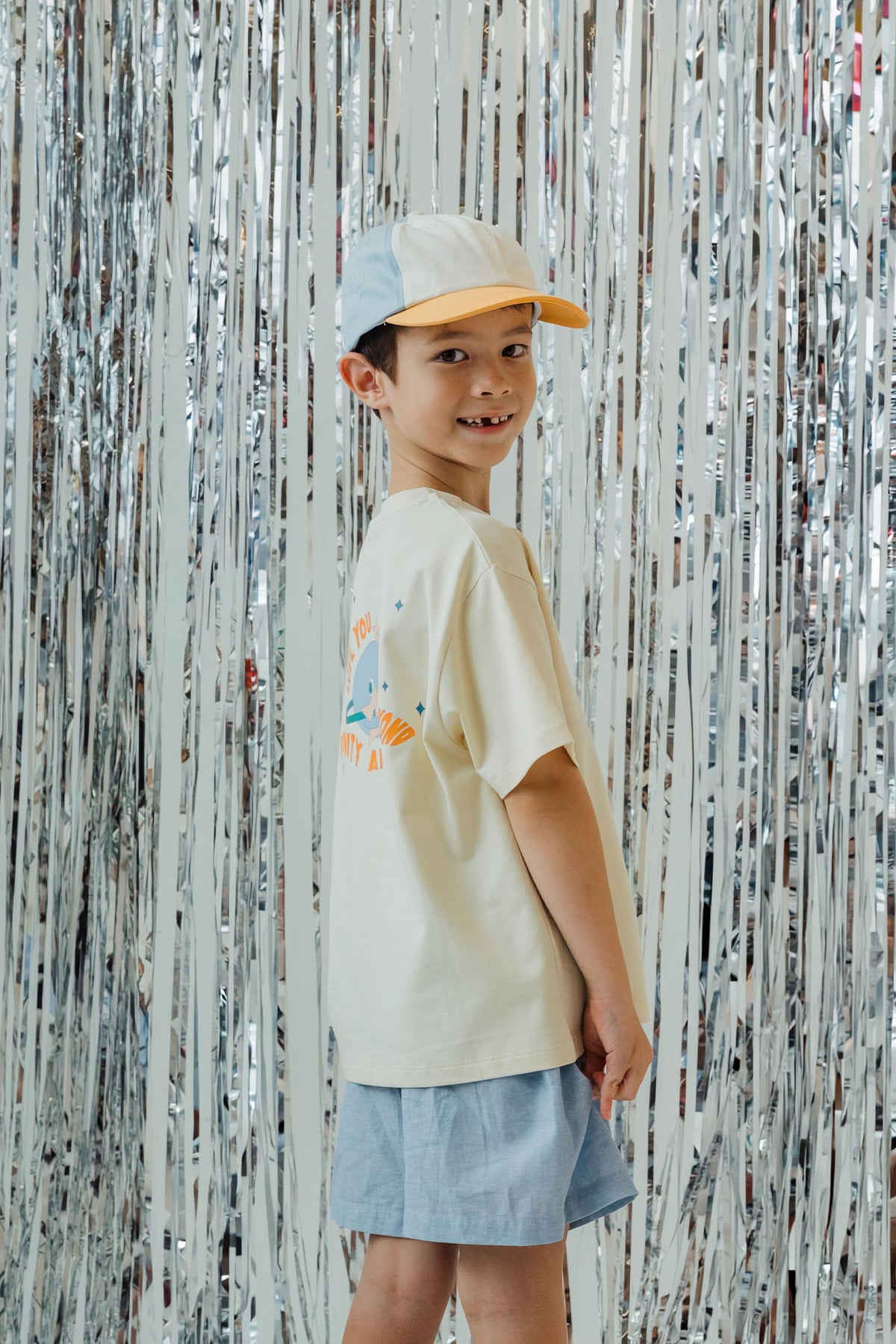 Love You To Infinity And Beyond Sand Oversized Tee