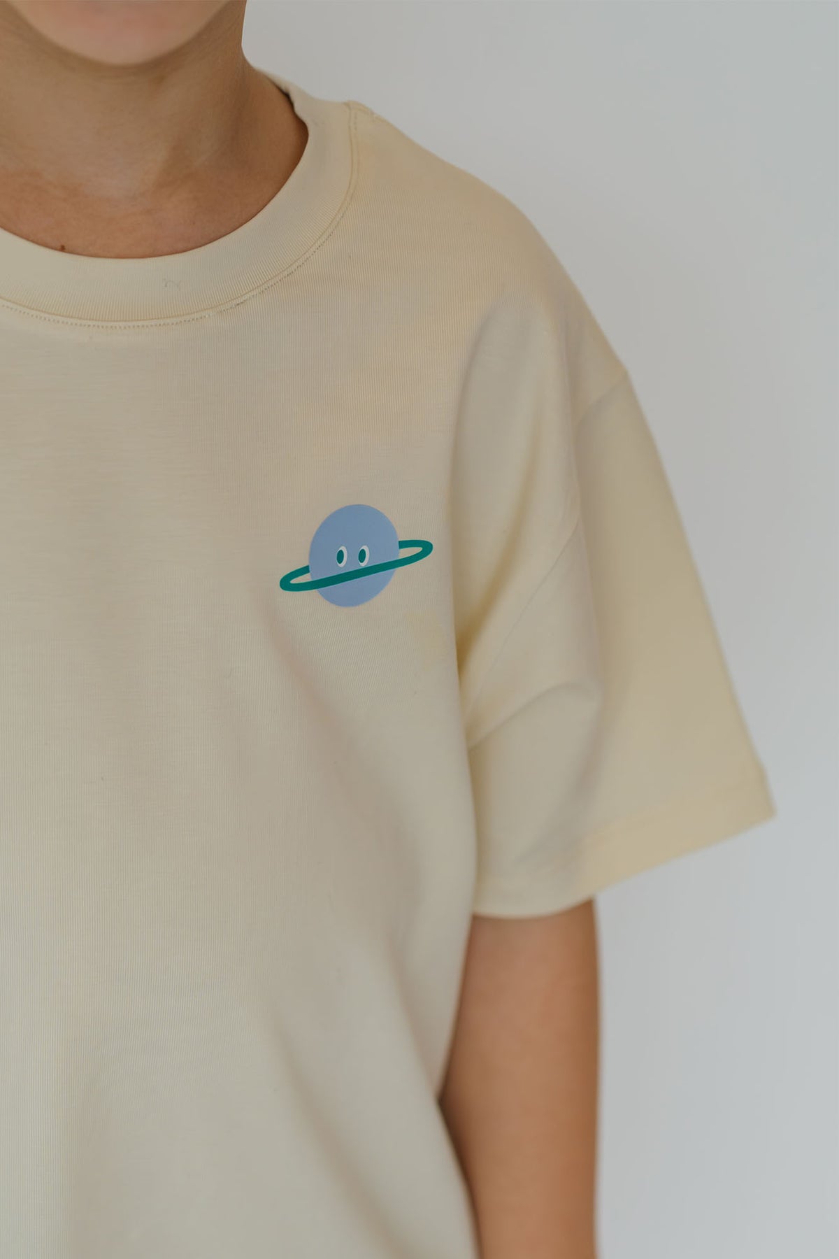 Love You To Infinity And Beyond Sand Oversized Tee