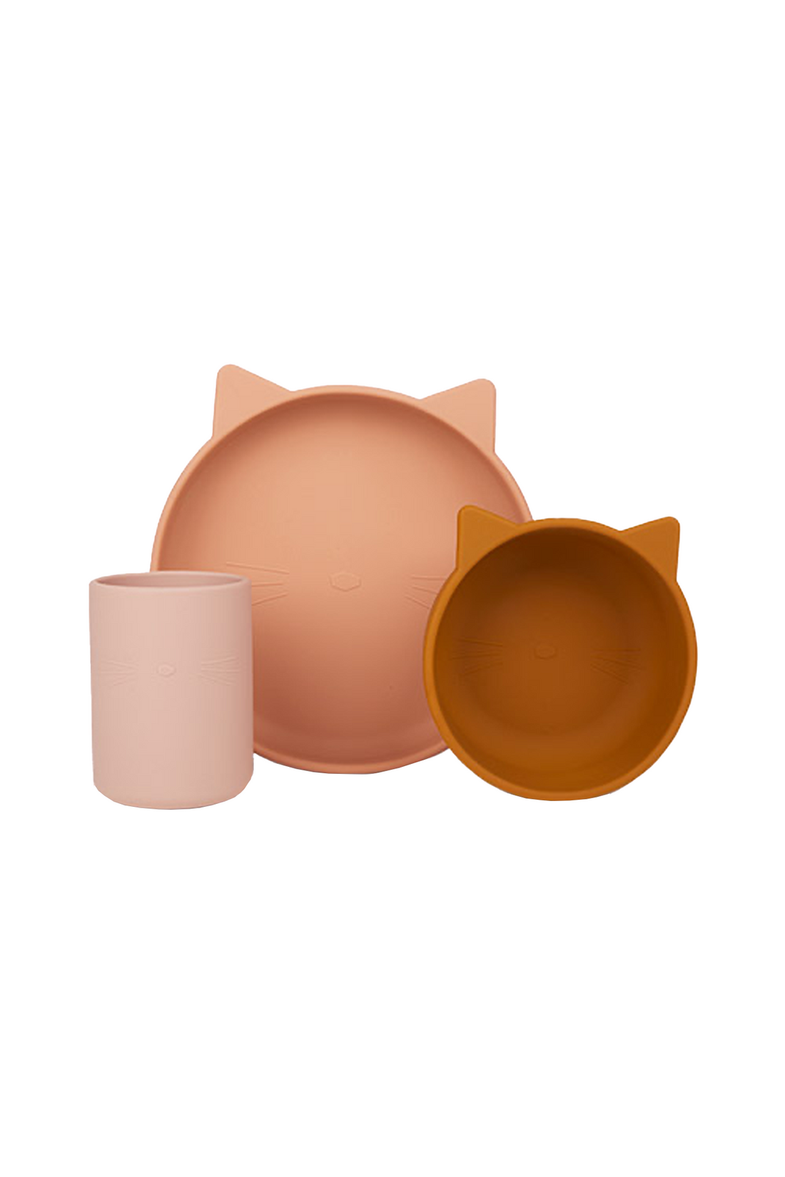 Liewood Cyrus Silicone Junior Set Cat/Rose Multi Mix