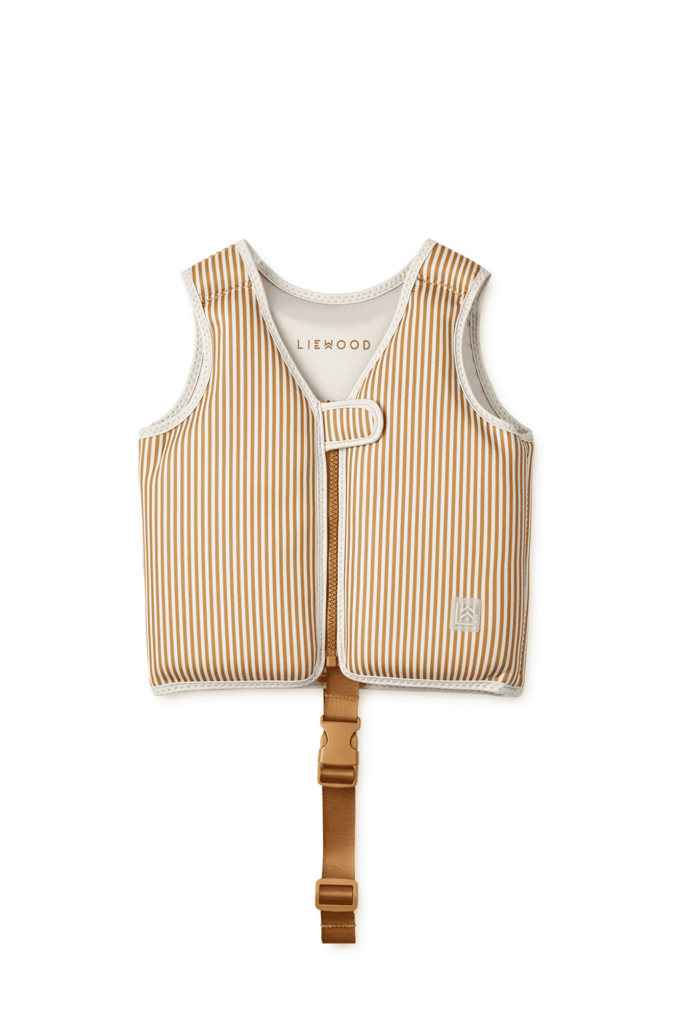 Liewood Stripe Sandy/Golden Caramel Dove Swim Vest