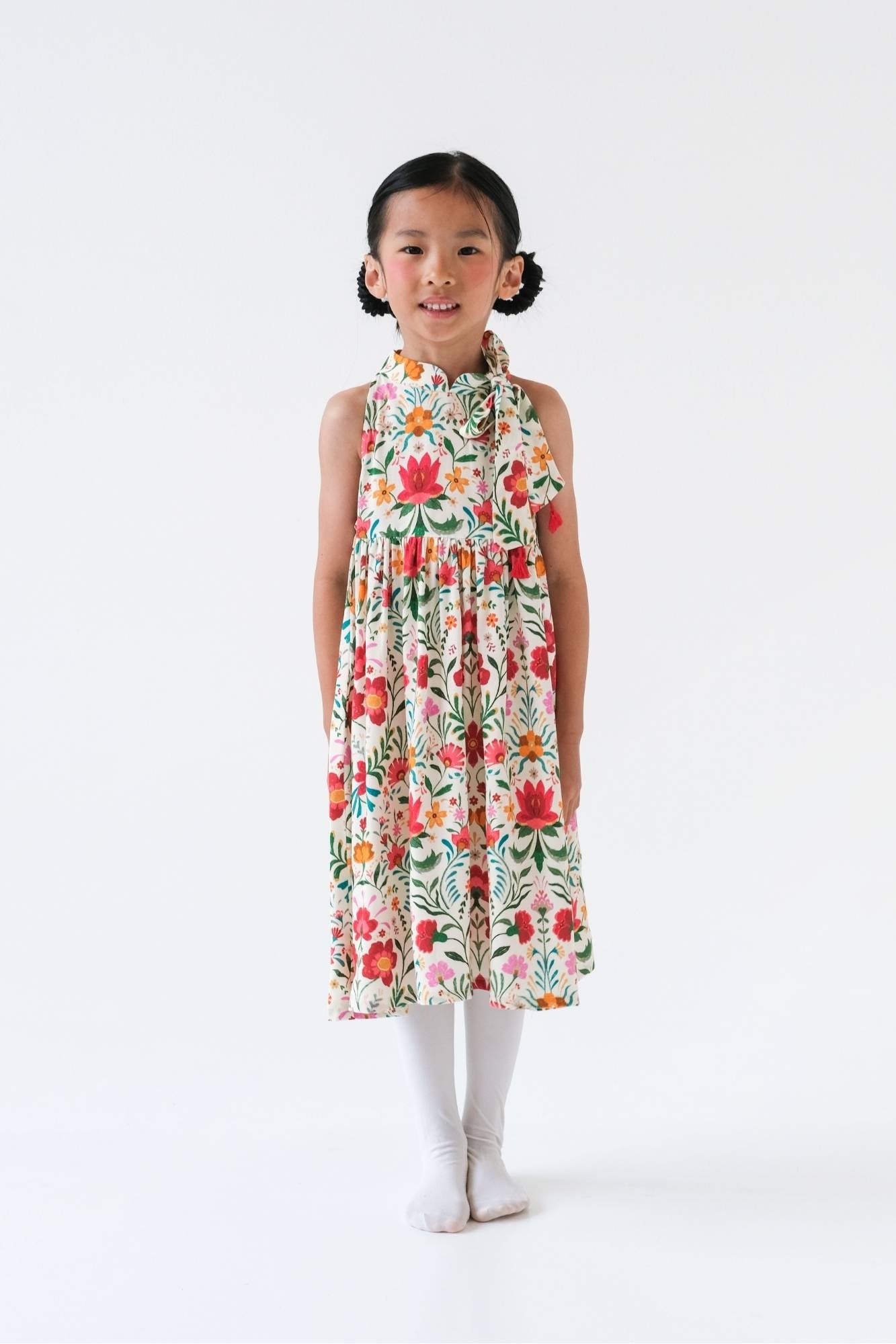 Mexican Rose Adele Cheongsam