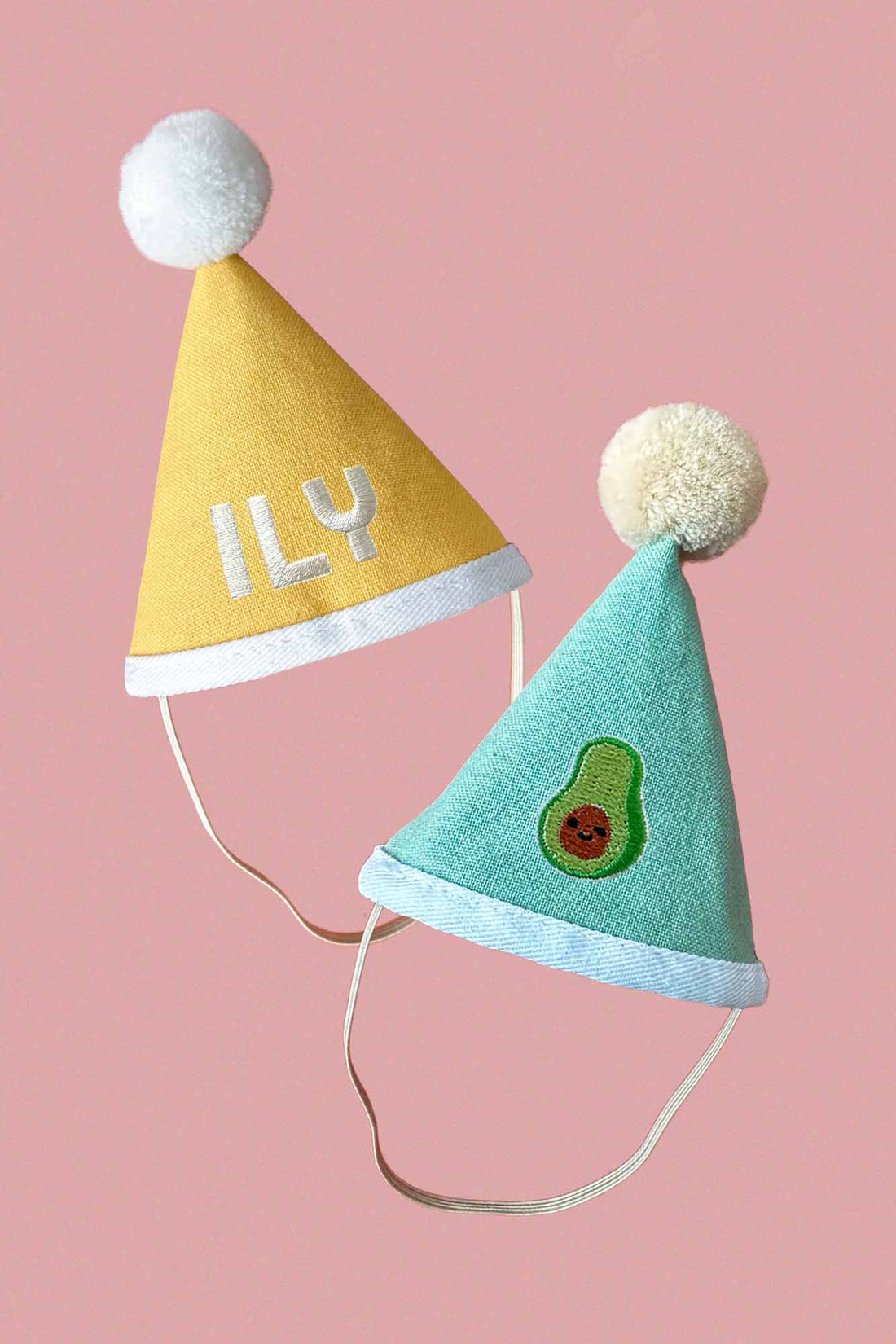 Mini Plush Party Hat Green