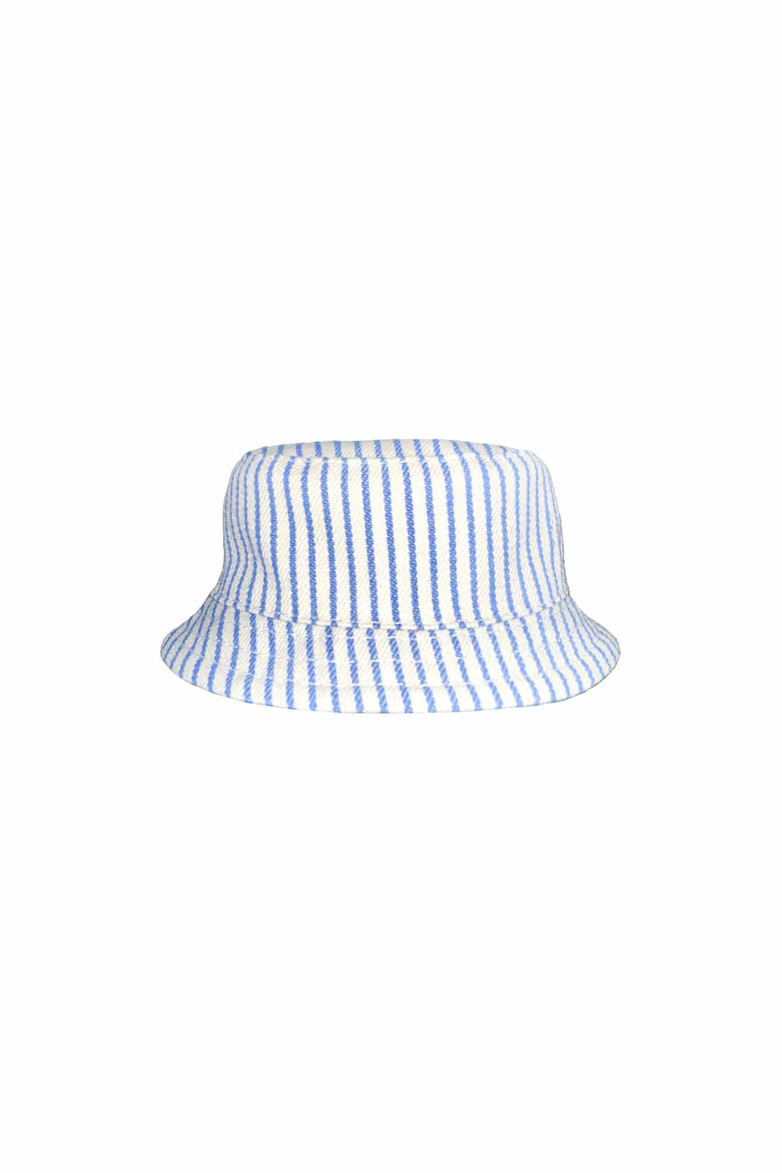 Mini Striped Denim Reversible Bucket Hat