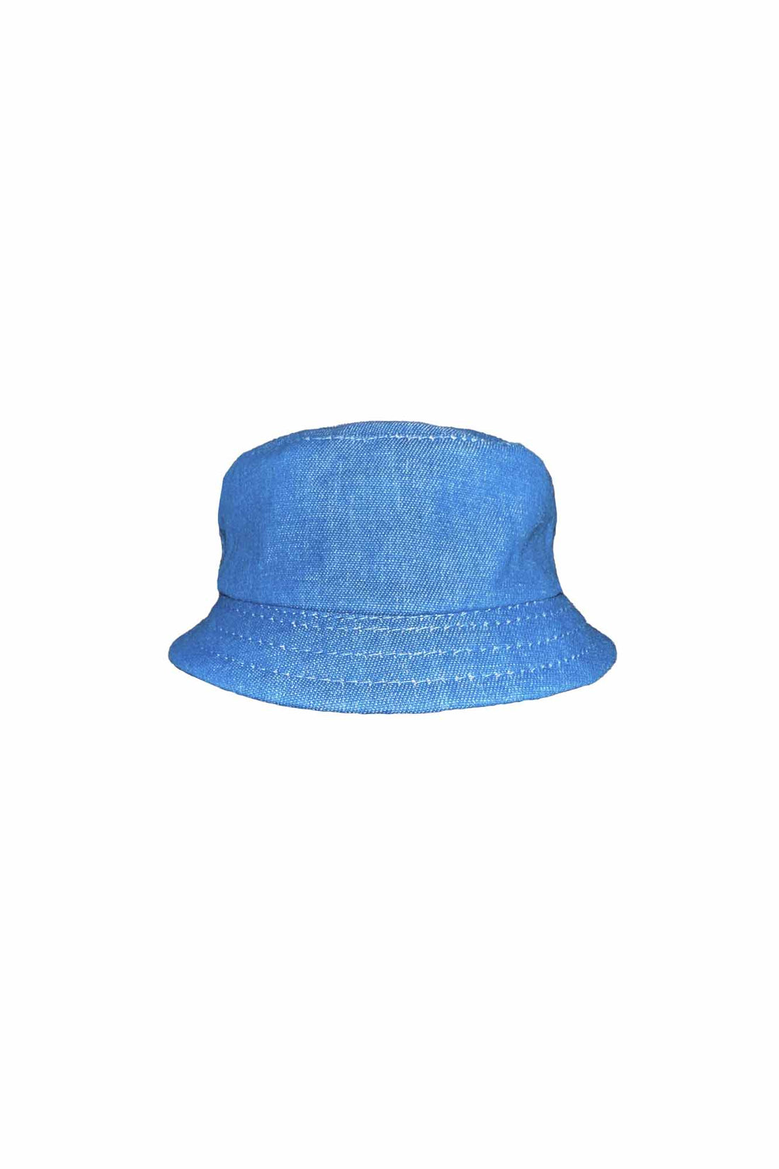 Mini Striped Denim Reversible Bucket Hat