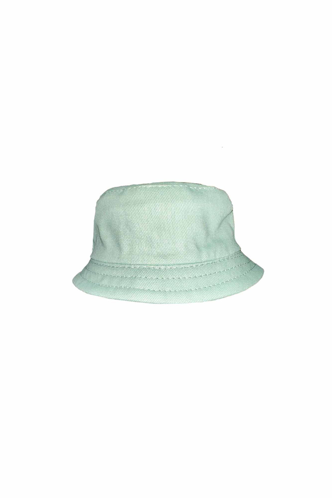 Mini Striped Sage Reversible Bucket Hat