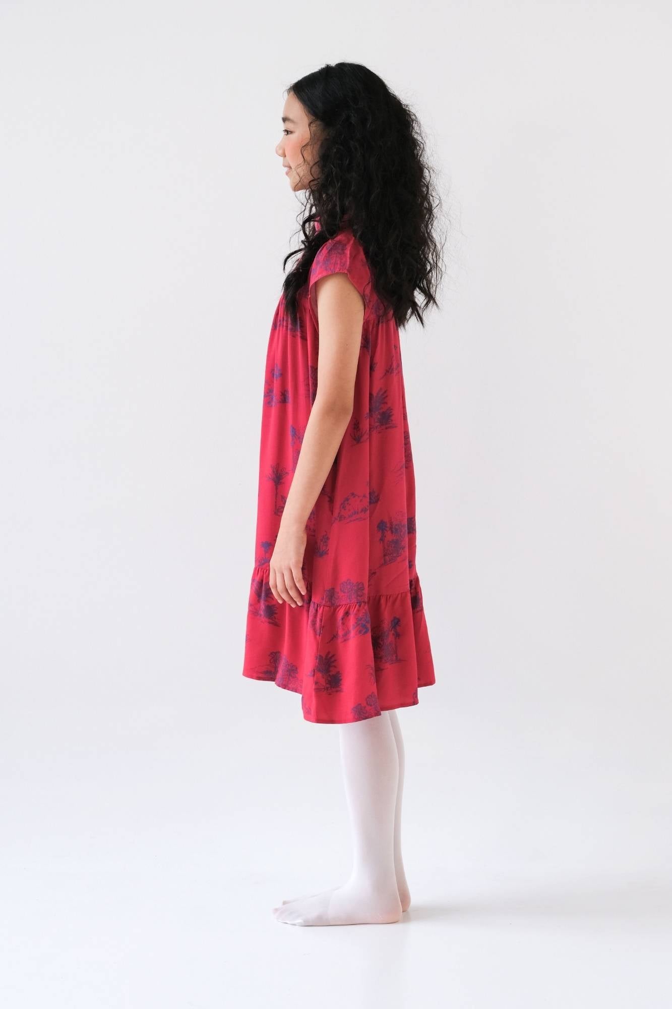 Modern Toile Daphne Cheongsam