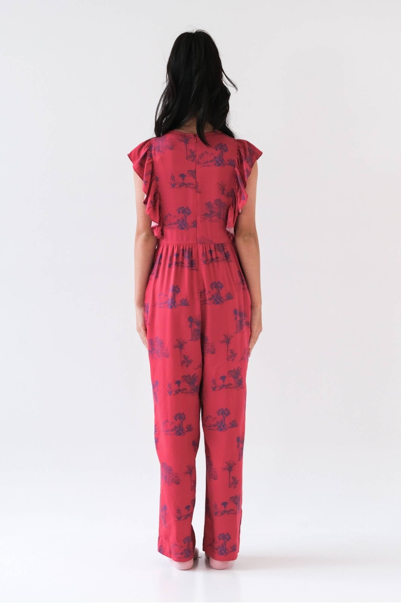 Modern Toile Tweens Holly Jumpsuit