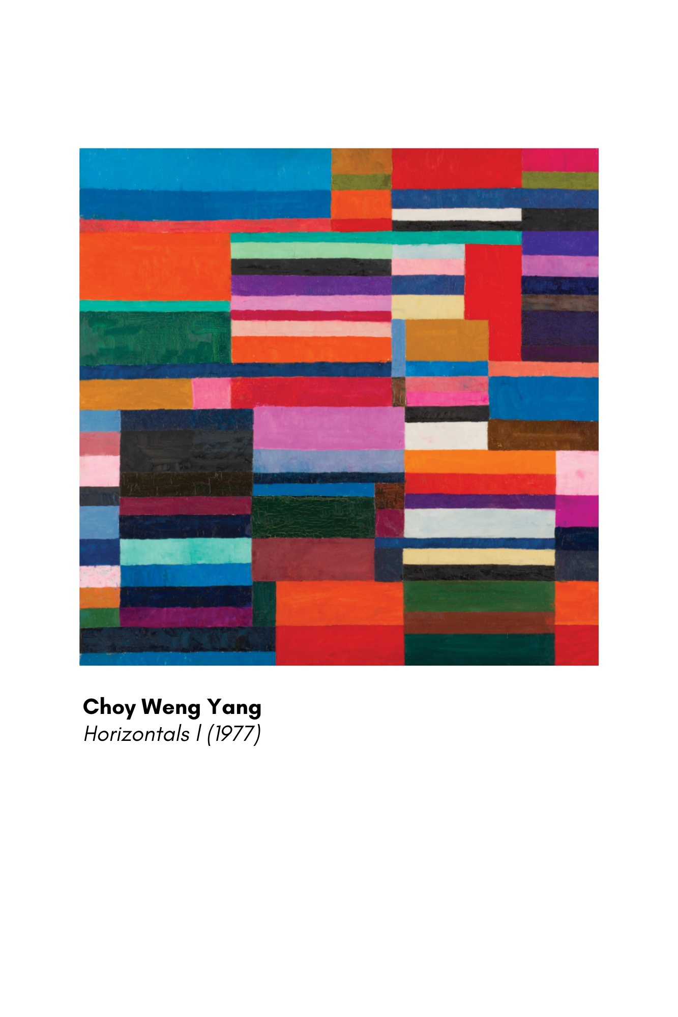 Personalisable Stripe Name Tag (National Gallery Exclusive)