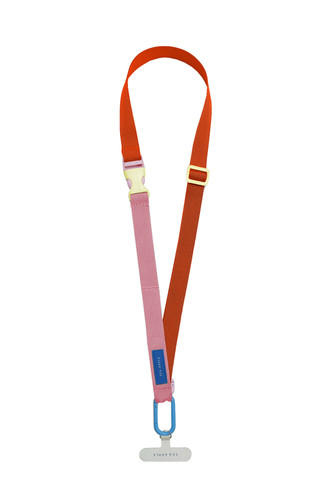 Personalisable Orange Lanyard