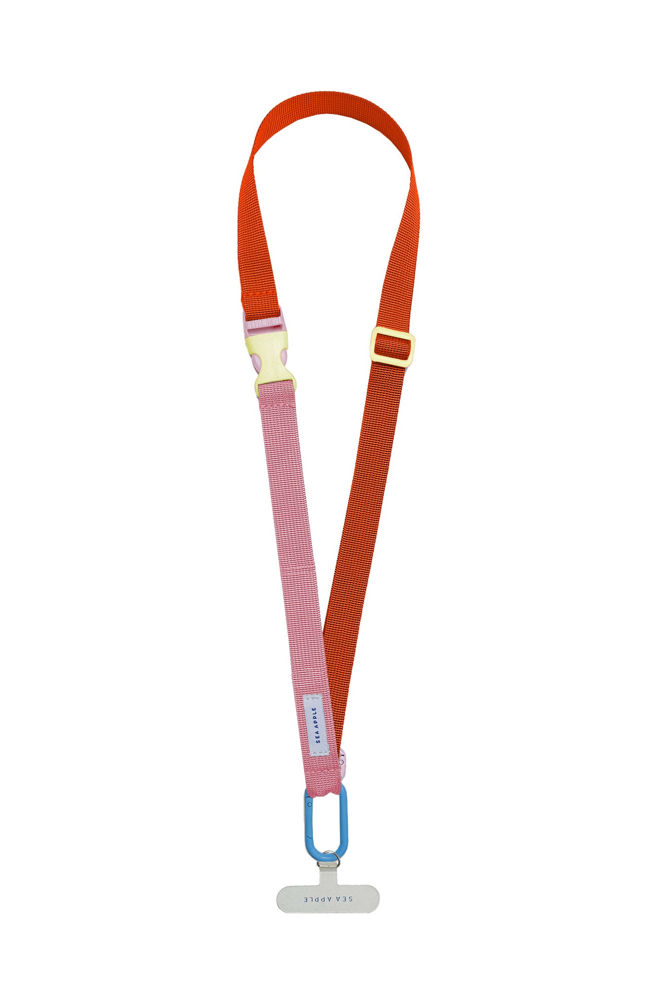 Personalisable Orange Lanyard