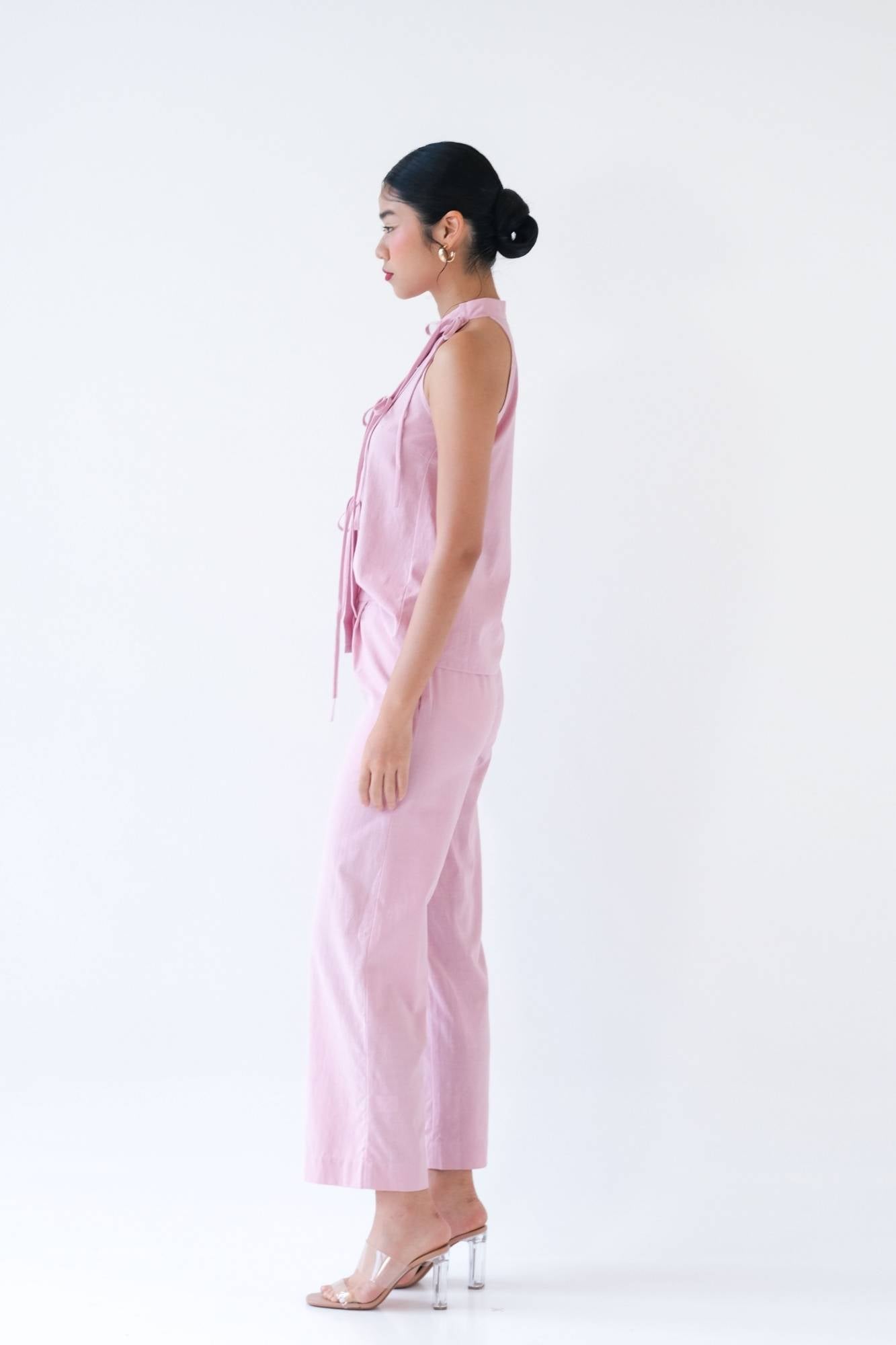 Peony Halter Top &amp; Pants Set