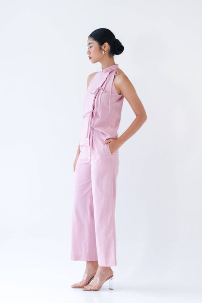 Peony Halter Top &amp; Pants Set