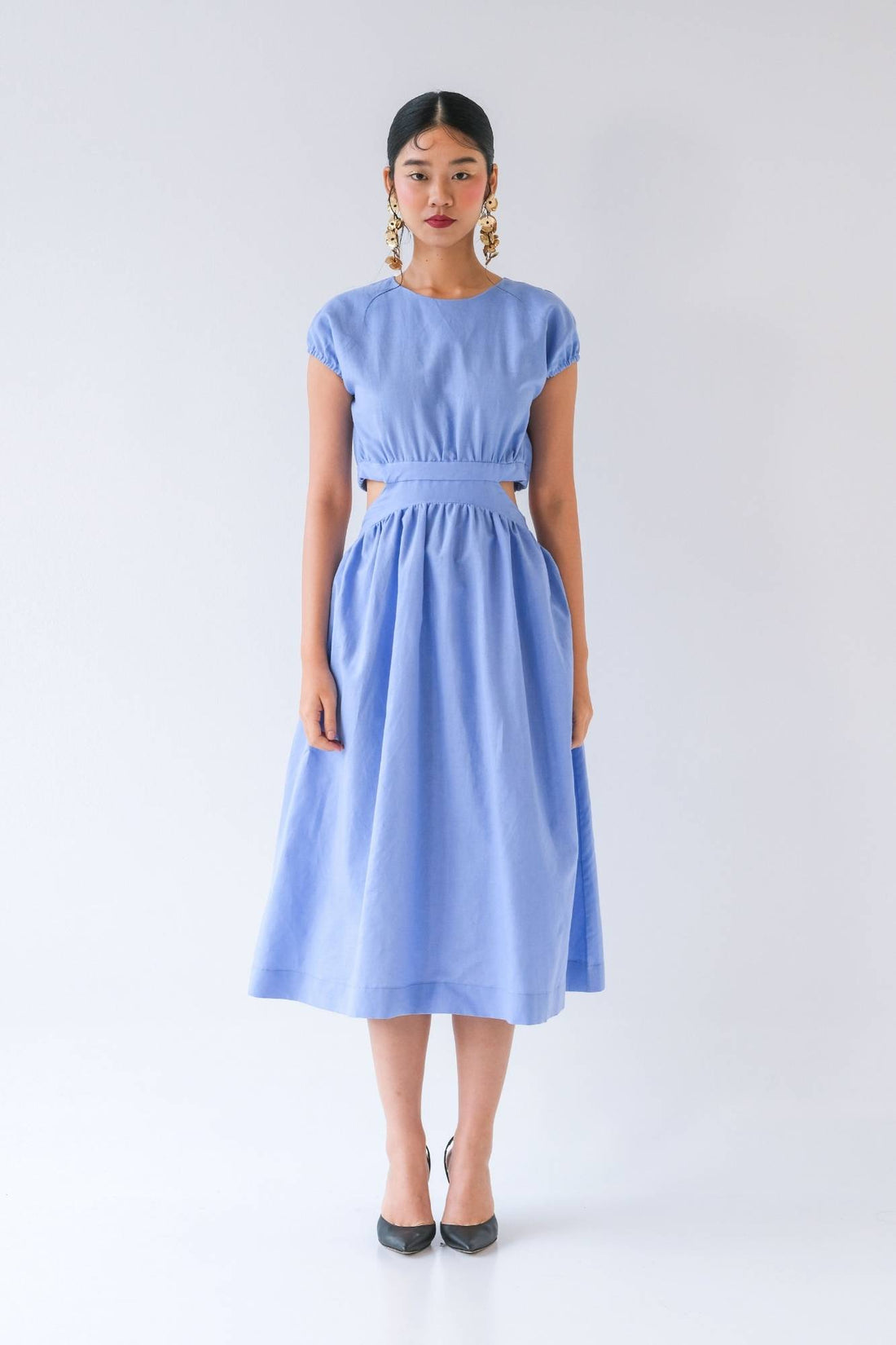 Periwinkle Cutout Dress