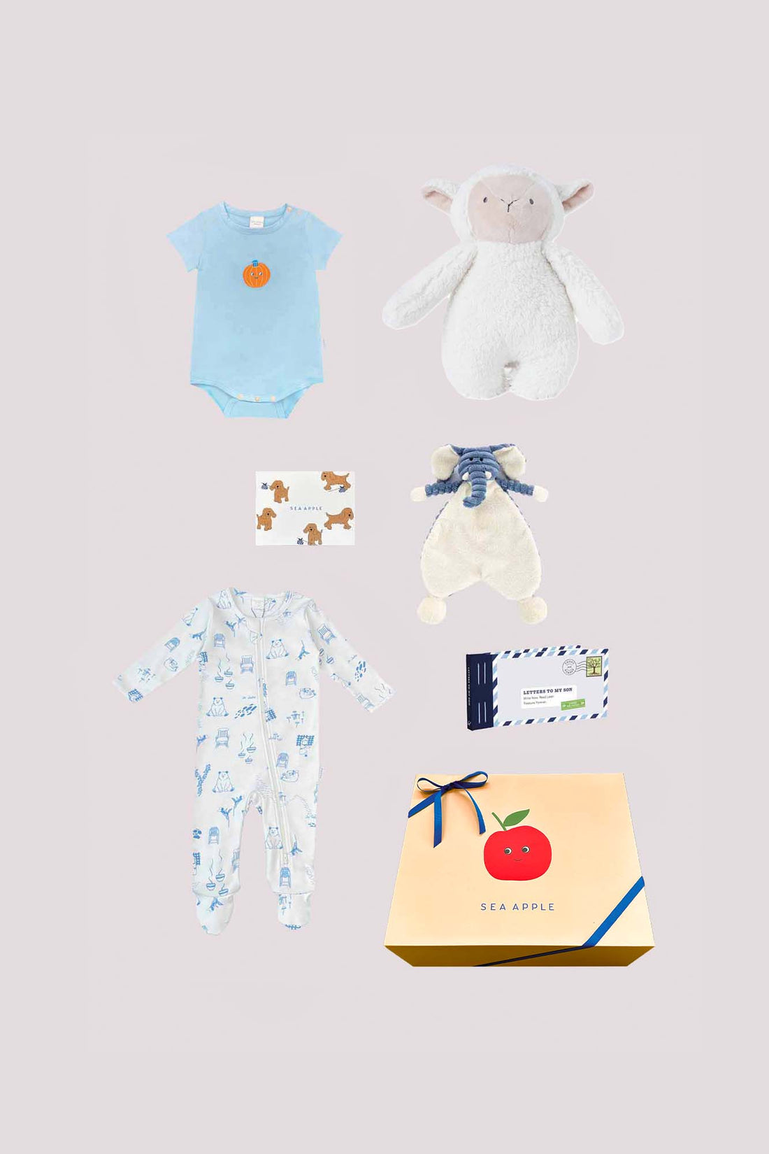 Baby Boy Periwinkle Gift Set