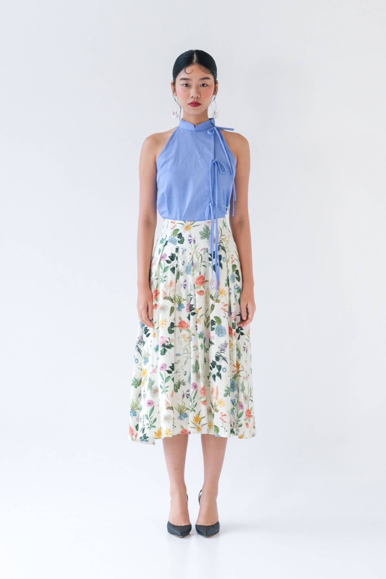 Summer Garden Yoked Skirt