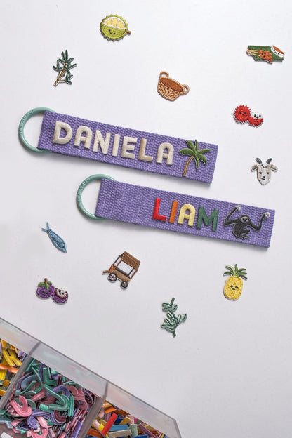 Personalisable Violet Name Tag (National Gallery Exclusive)