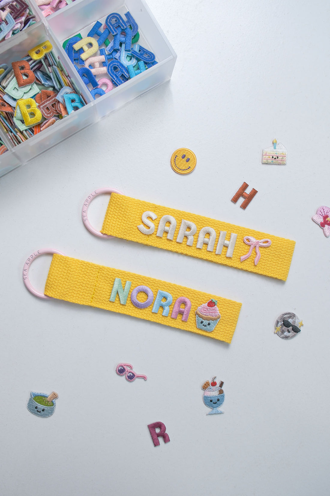 Personalisable Yellow Name Tag