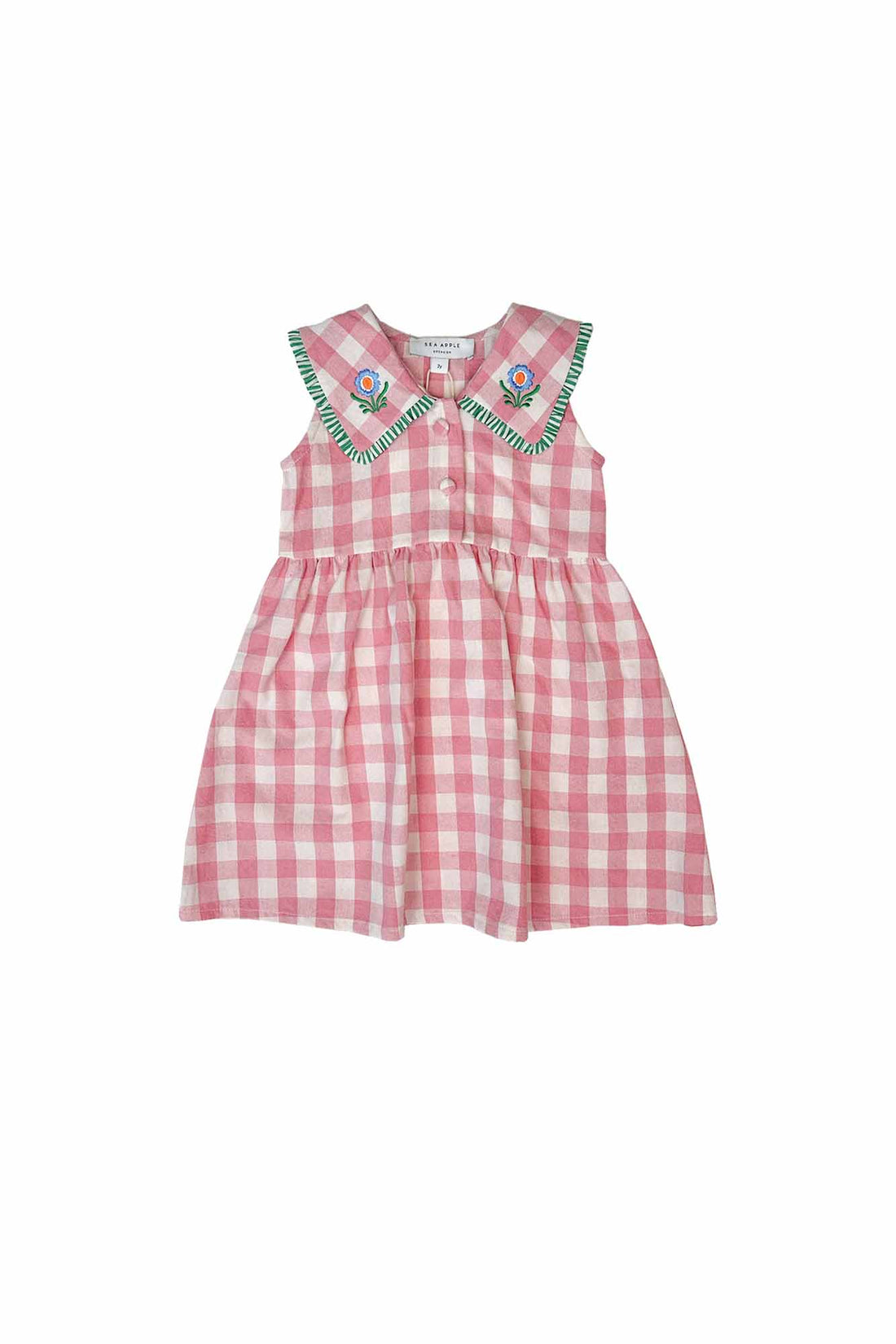Pink Check Harper Dress