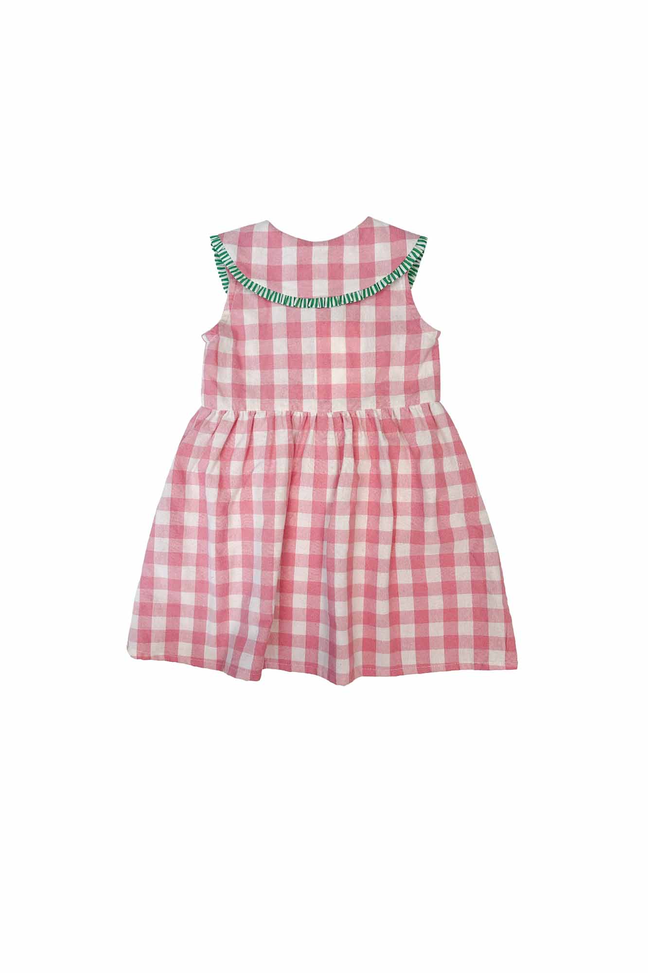 Pink Check Harper Dress