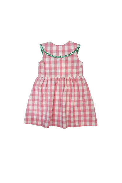 Pink Check Harper Dress