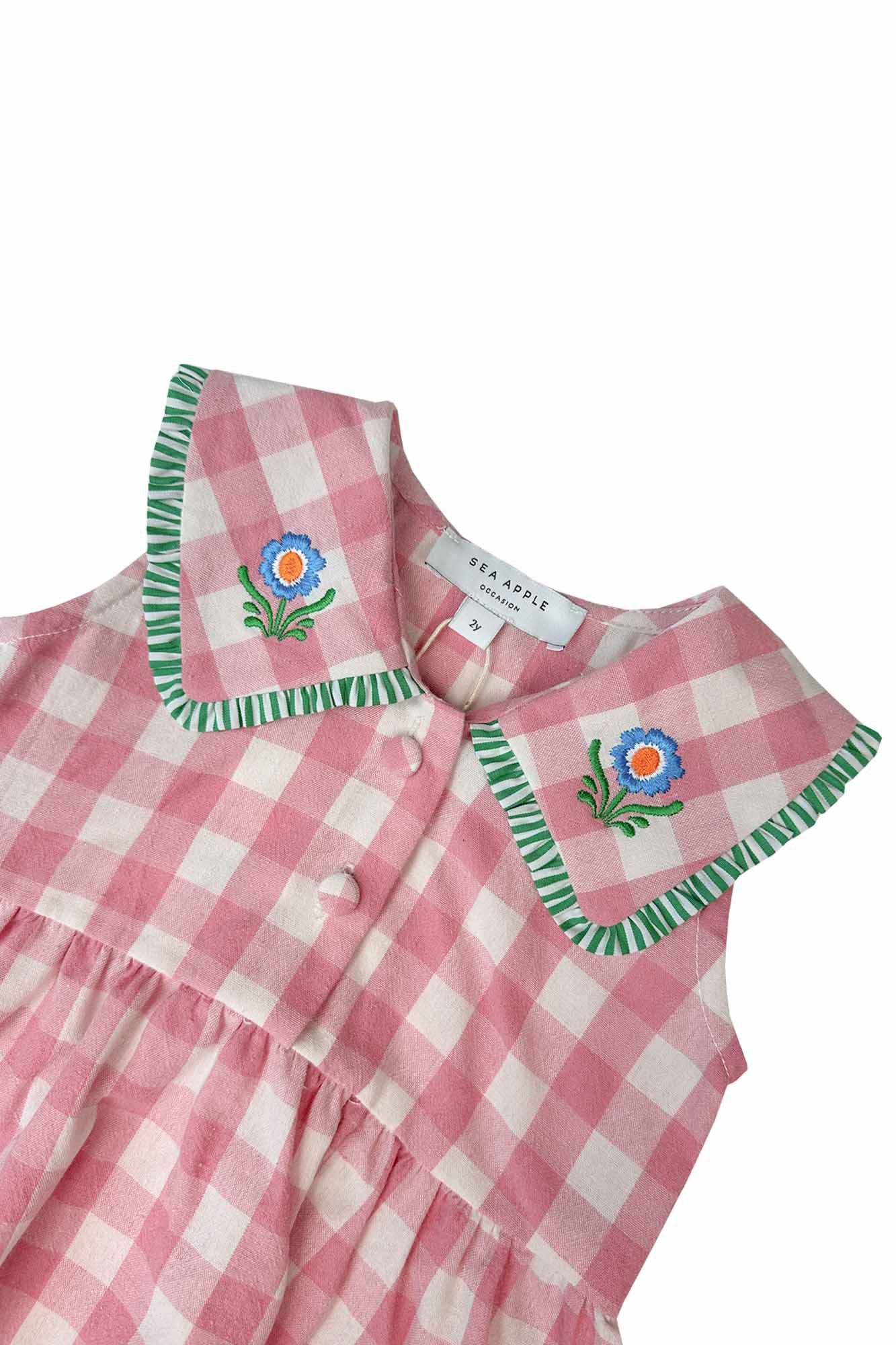 Pink Check Harper Dress