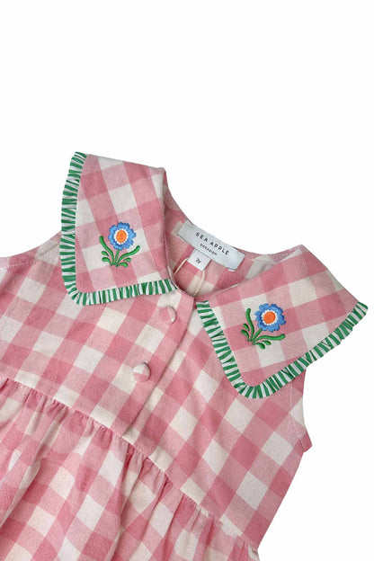 Pink Check Harper Dress