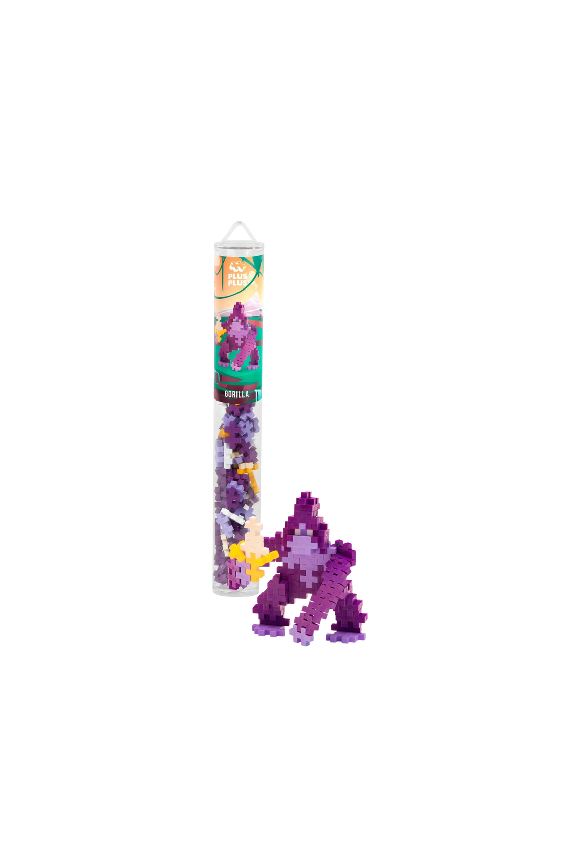 PLUS-PLUS Gorilla - 100 pieces Tube