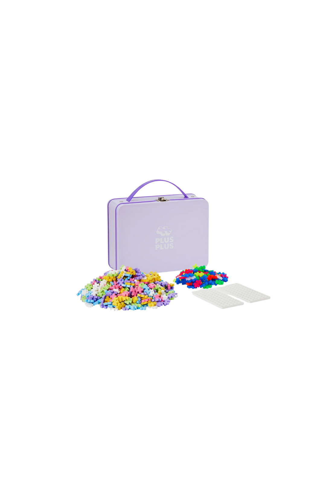 PLUS-PLUS Suitcase Pastel Metal