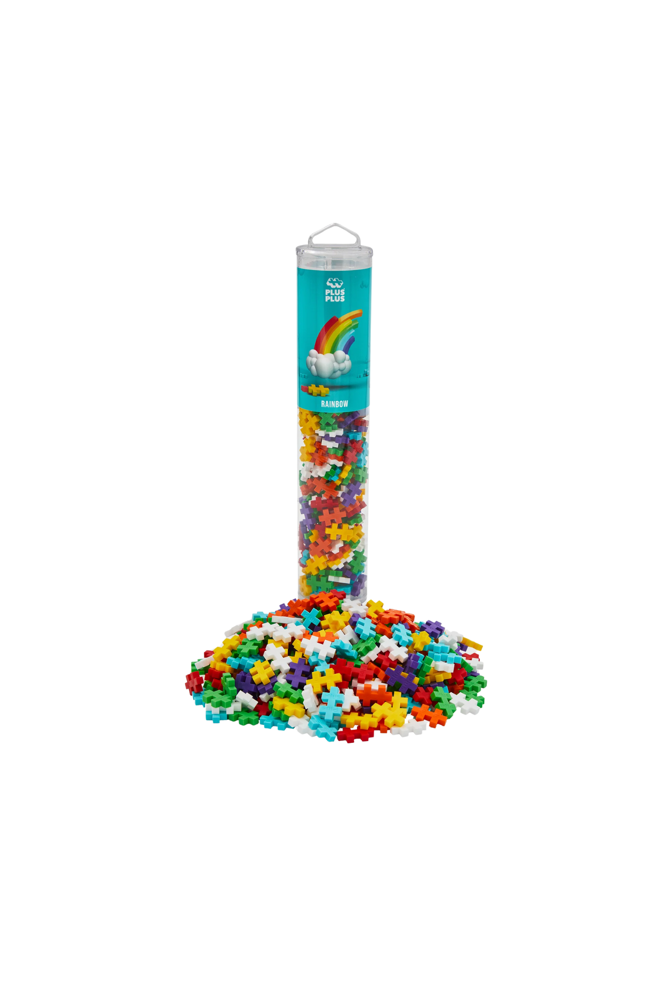 PLUS-PLUS Rainbow Mix - 240 pieces Tube