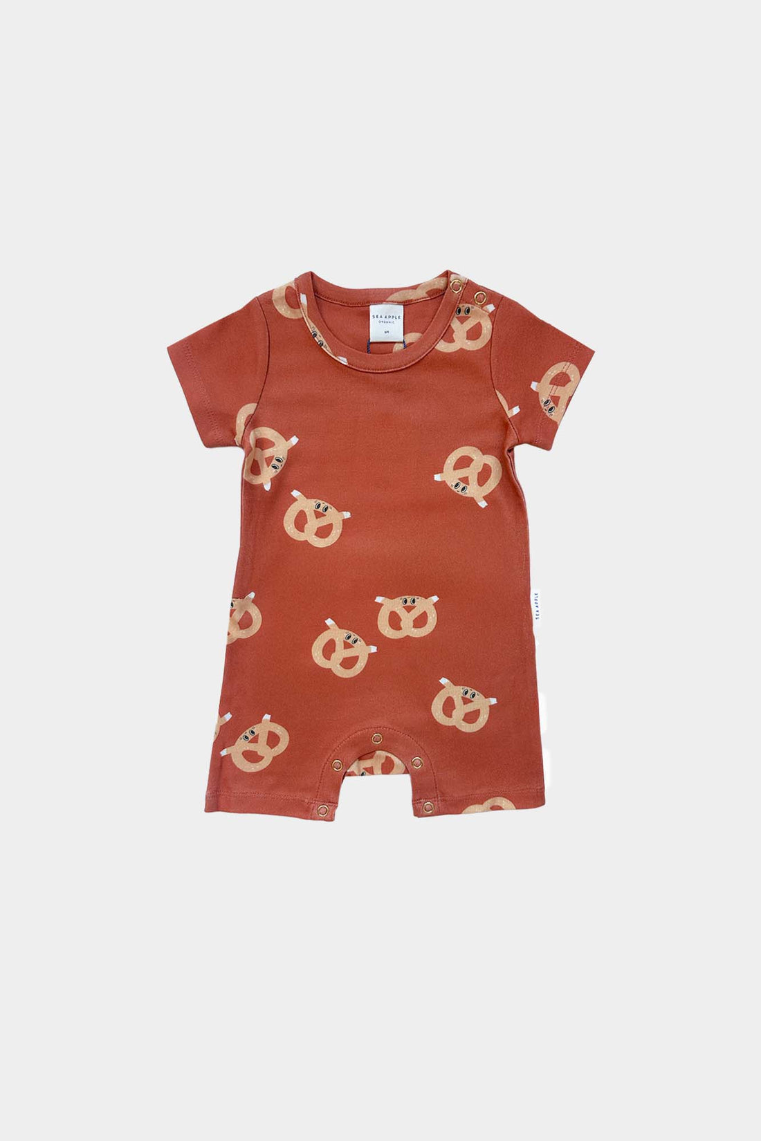 Pete Pretzel Shorts Romper