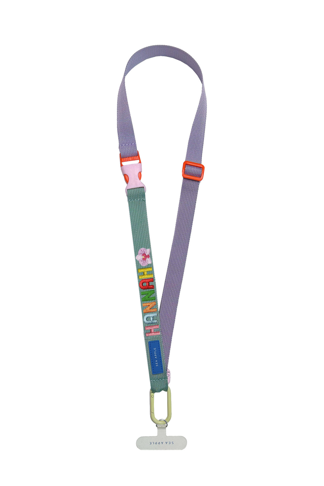 Personalisable Purple Lanyard