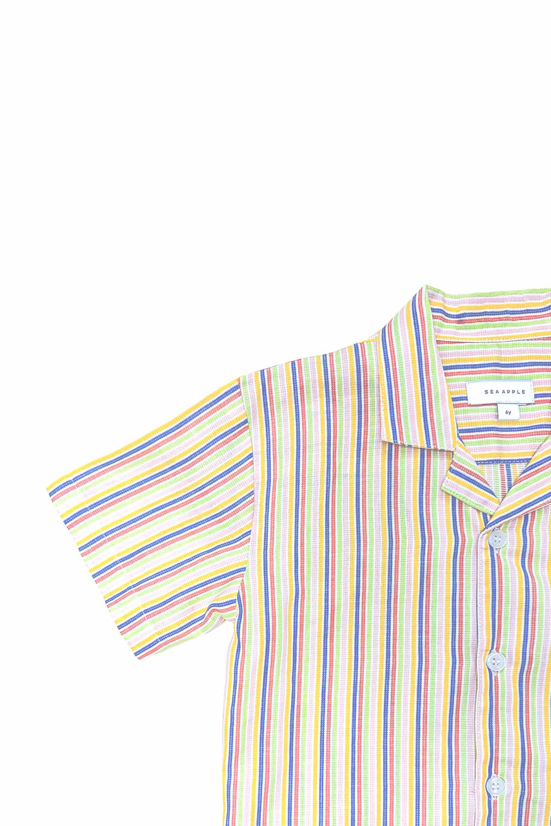 Rainbow Stripe Hawaiian Shirt