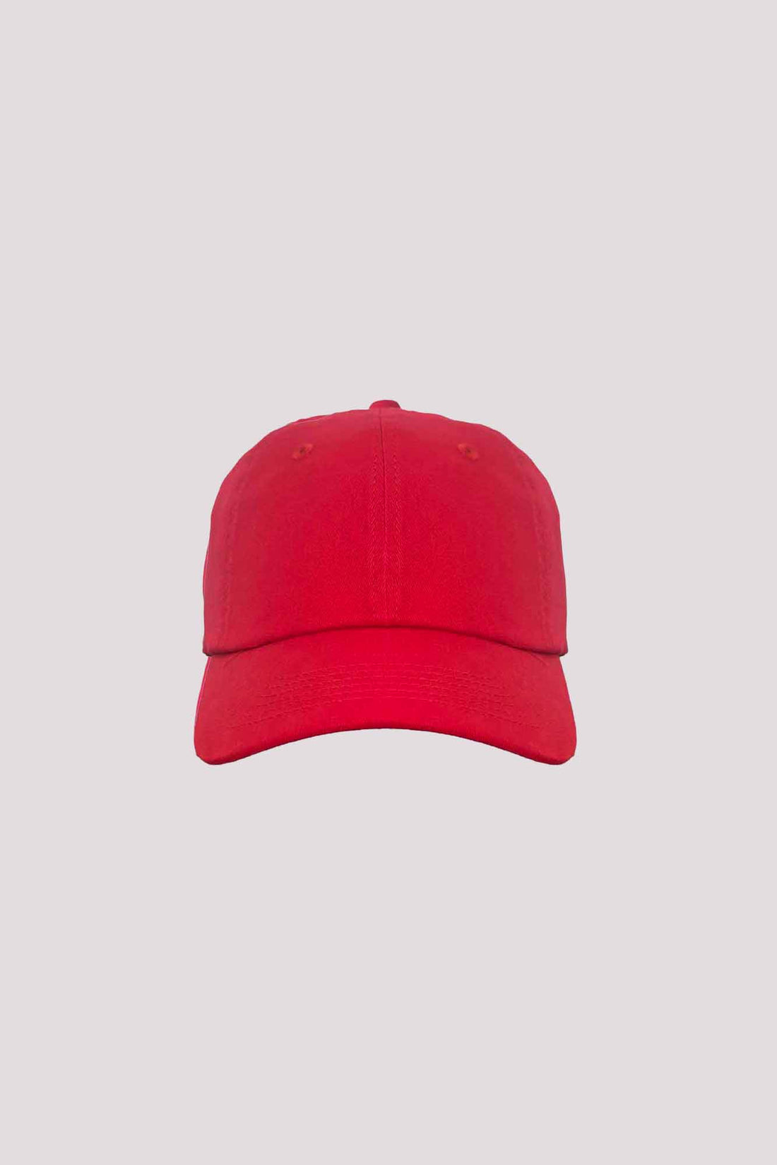 Personalisable Red Adjustable Cap Adults