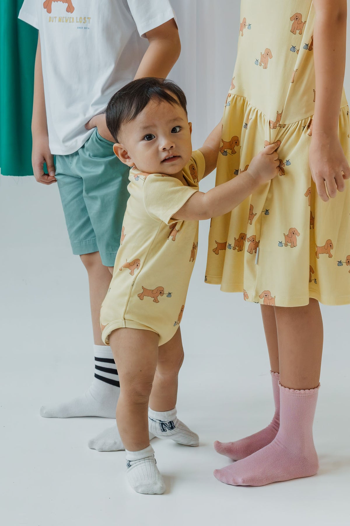 Runaway Dog Onesie - Corn