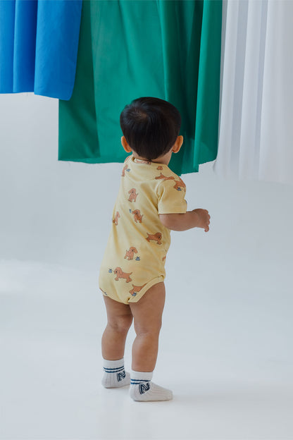 Runaway Dog Onesie - Corn
