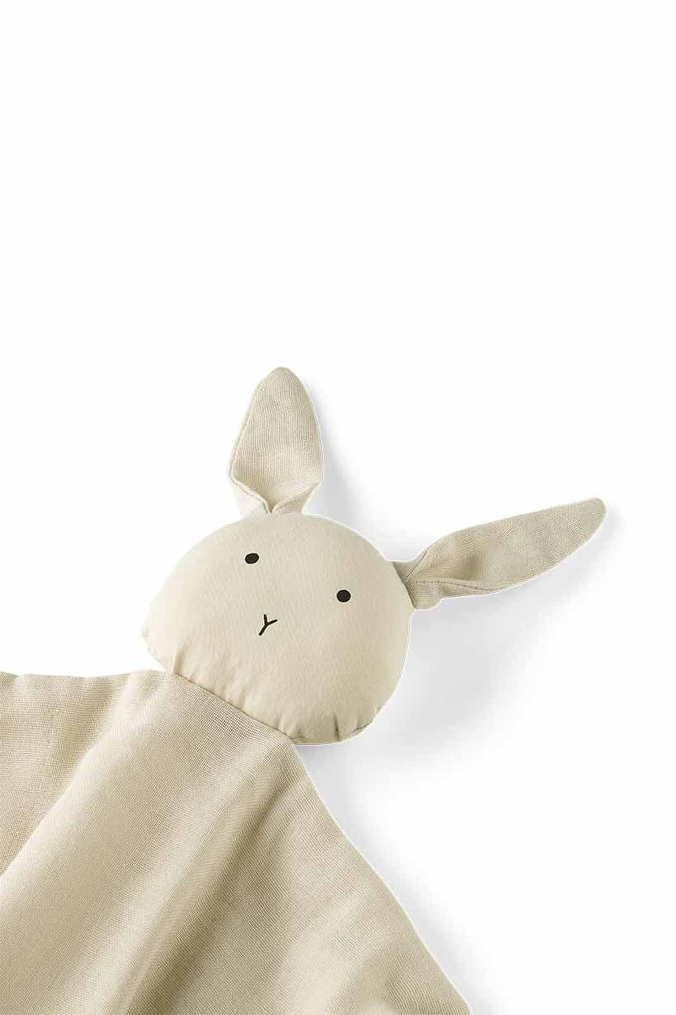 Personalisable Liewood Rabbit Sandy Agnete Cuddle Cloth
