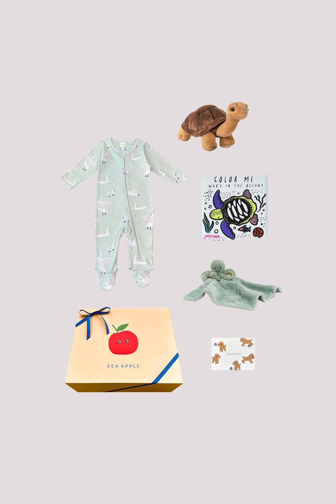 Personalisable Baby Seafoam Gift Set